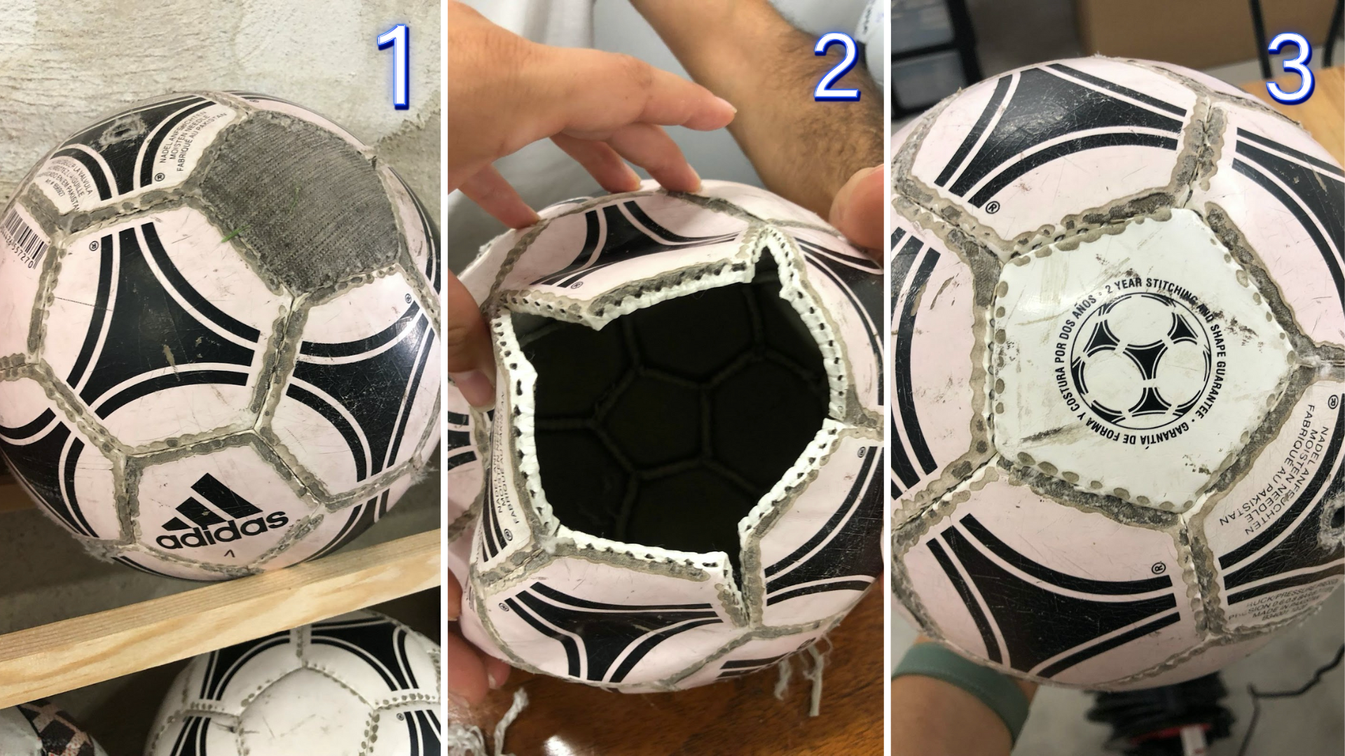 Comment est fabriqué un ballon de foot ?